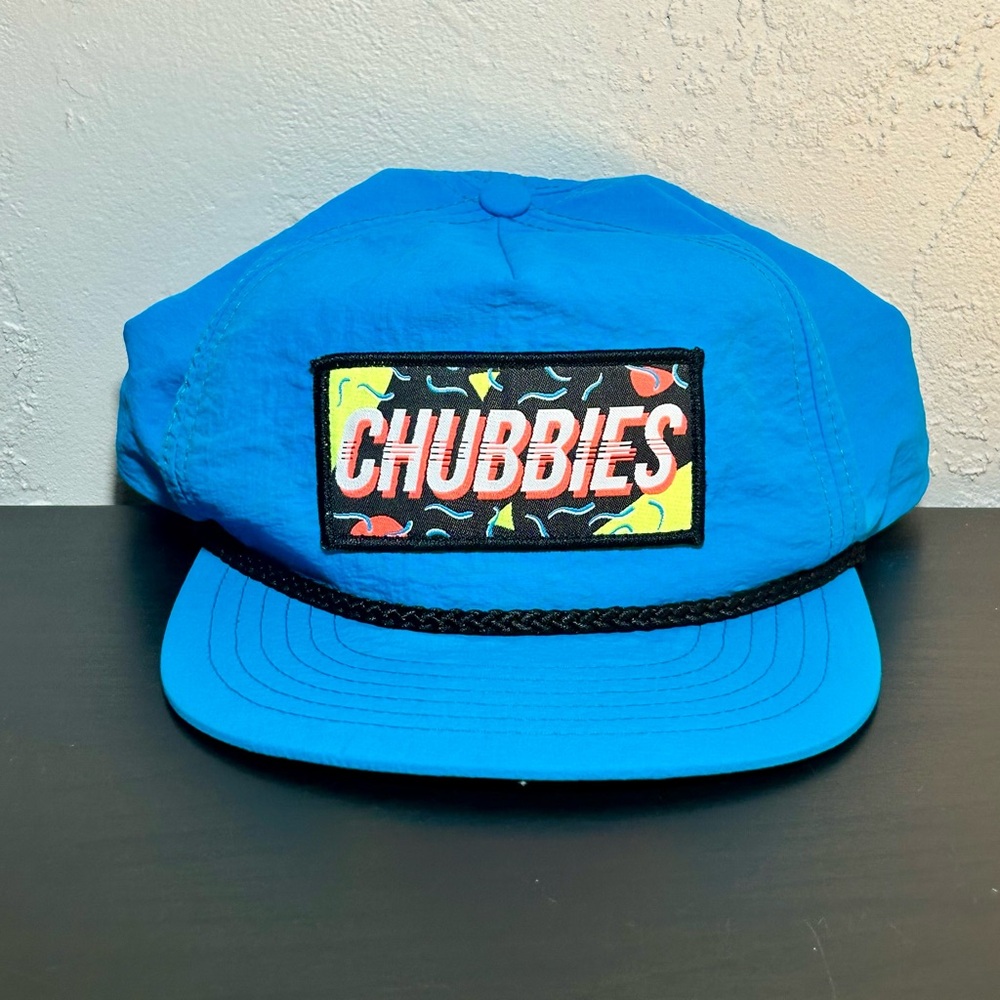 CHUBBIES Lightweight Retro Beach Snapback Hat. Adult Adjustable